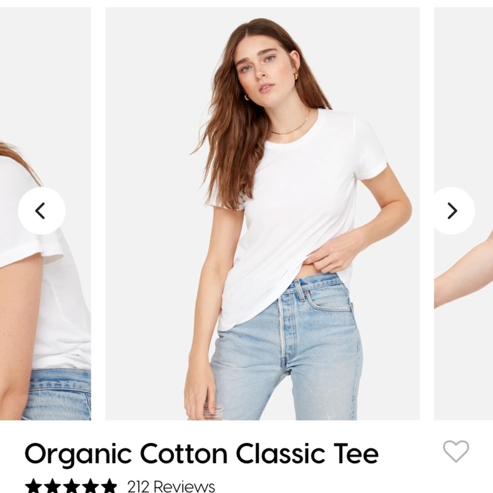 Organic cotton tee